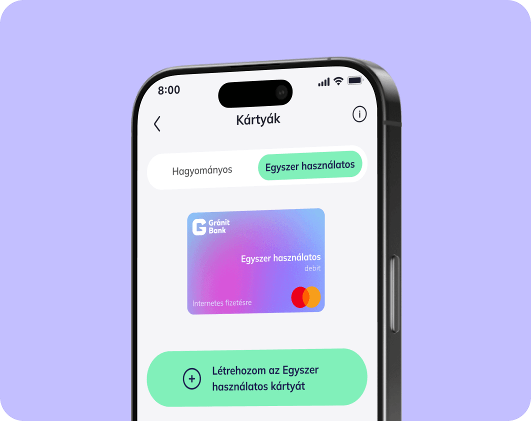 mobiltelefon egyszer használatos bankkártyát ábrázolva